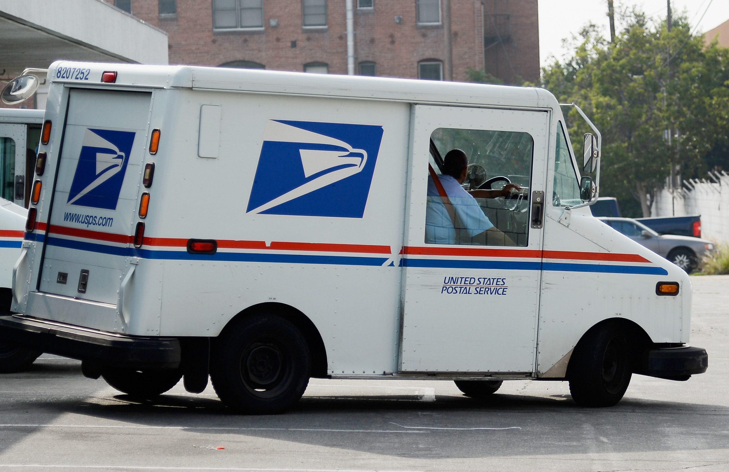 Mailboxes along a quiet street